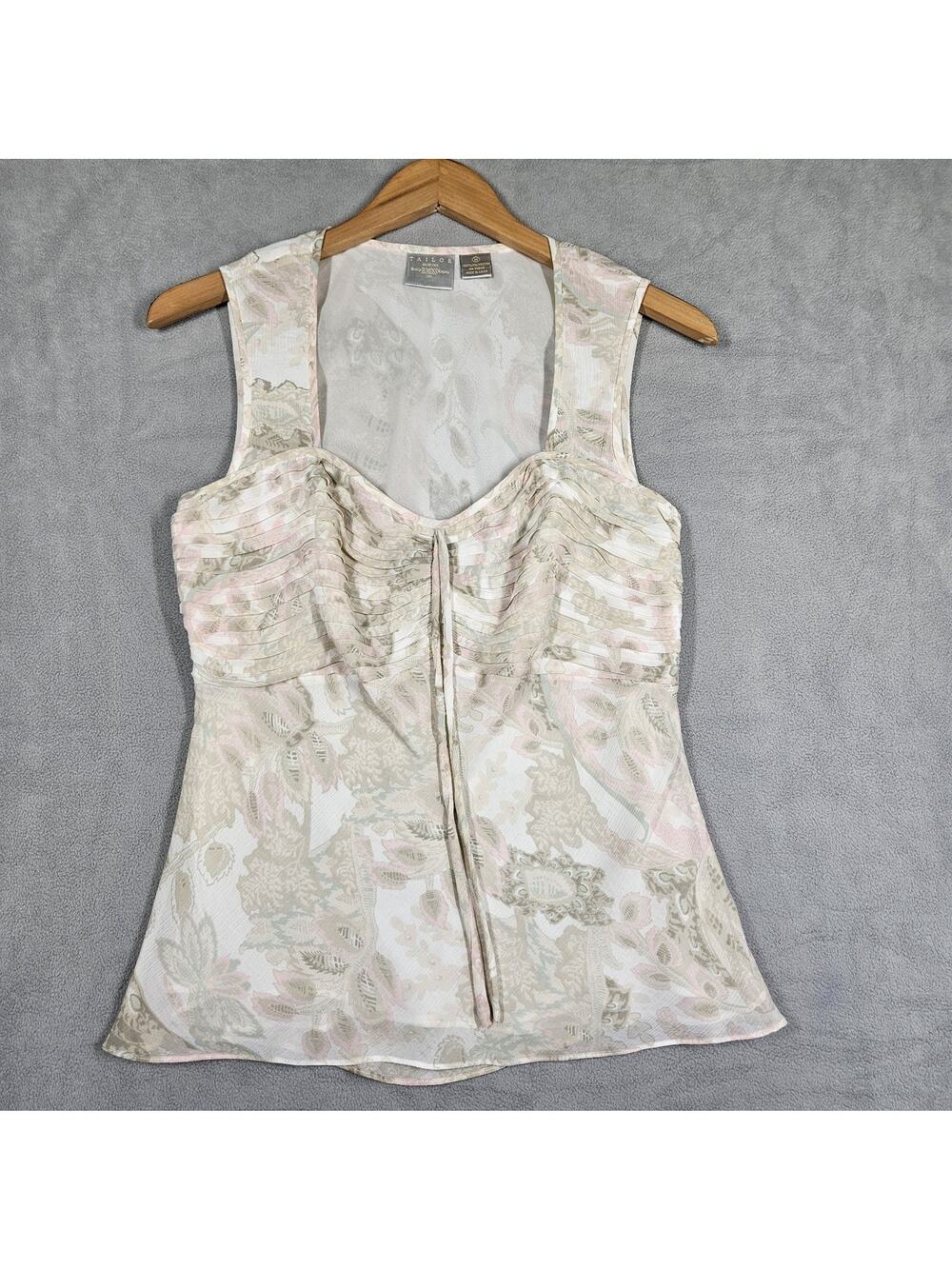 Vintage Tailor B Moss Babydoll Top Womens M Y2K Forest Fairy Whimsical Dainty